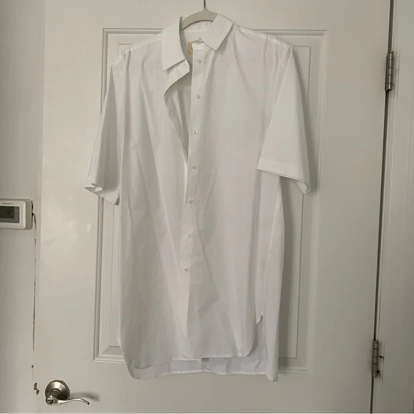 Loulou Studio Short Sleeve Shirt Dress - Picture 4 of 6